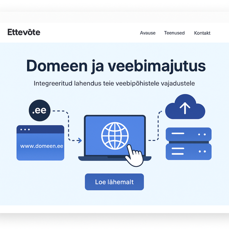 Domeen ja veebimajutus: Kuidas optimeerida oma ettevõtte digitaalset nähtavust Eestis?